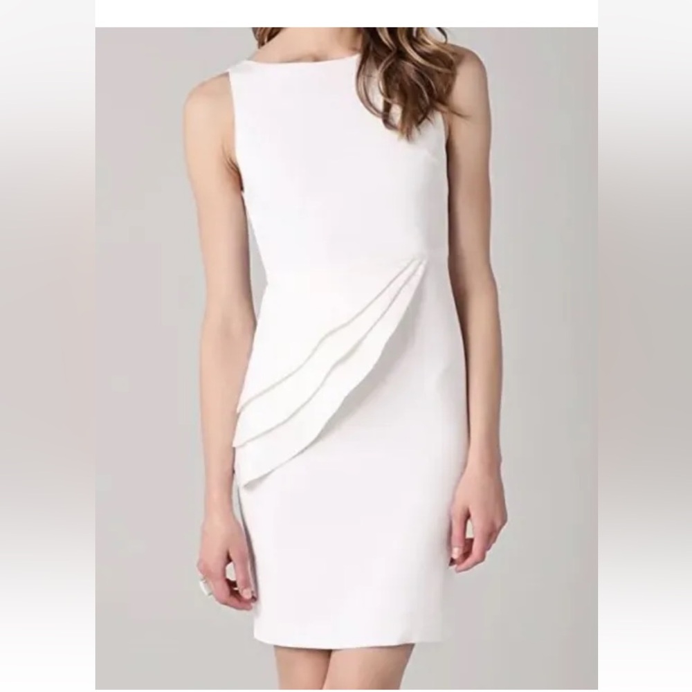 Alice + Olivia Spelling Side Peplum Dress